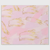 抽象芸術パターン ラッピングペーパー (フラット)