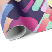 抽象芸術パターン ラッピングペーパー (ロールコーナー)