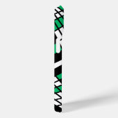 抽象芸術パターン – 緑 Case-Mate iPhoneケース (裏面 / 右)