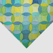 抽象芸術パター絵画ンの切り離しティッシュペーパー 薄葉紙 (詳細)