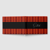 抽象芸術パタ結婚ーン ゲストブック (全面)