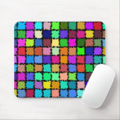 抽象芸術パッチ マウスパッド (マウス)