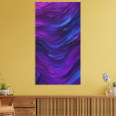 抽象芸術パテルズ層 キャンバスプリント (インサイチュ (リビング))