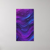 抽象芸術パテルズ層 キャンバスプリント (正面)