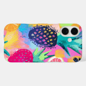 抽象芸術パラダイストロピカルフルーツフェスタ Case-Mate iPhoneケース (裏面 (横))