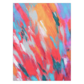 抽象芸術パレットのアクリルアートワーク | テーブルクロス (正面)