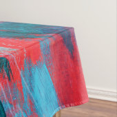 抽象芸術パレットのアクリルアートワーク | テーブルクロス (インサイチュ)