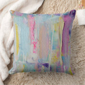 抽象芸術パレッ絵画トナイフ枕 クッション (ブランケット)