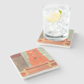 抽象芸術パレード ストーンコースター (横)