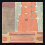 抽象芸術パレード ストーンコースター<br><div class="desc">この抽象芸術絵画のErica J Vessの特徴は、オレンジのストリップの過去行進の卵のパレード。このマルチパネルの作品は、アートコレクションへの素晴らしいスタートをモダン切るだろう。買今日!</div>