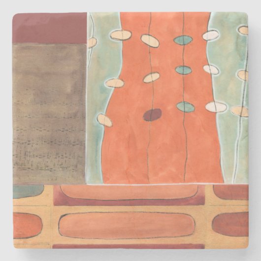 抽象芸術パレード ストーンコースター (正面)