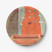 抽象芸術パレード ペーパープレート (正面)