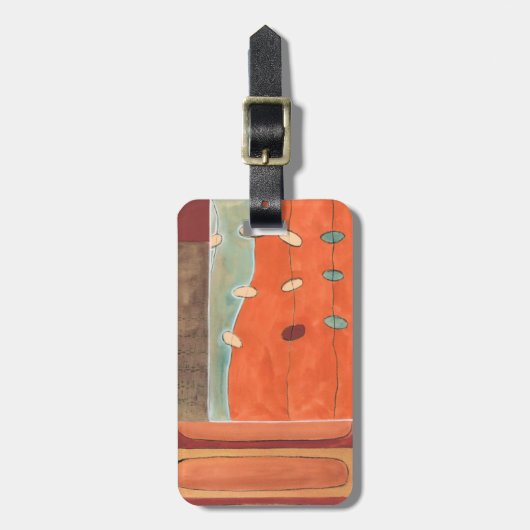 抽象芸術パレード ラゲッジタグ (正面縦)