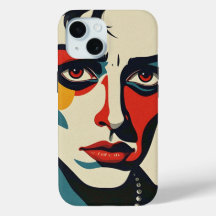 抽象芸術パンクポートレート