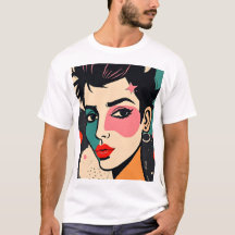 抽象芸術パンクポートレート