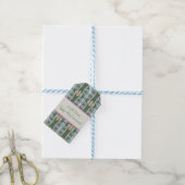 抽象芸術パーソナライズされたギフトラベル ギフトタグ (より糸付き)