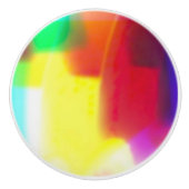 抽象芸術パーツ一次虹セラミックプル セラミックノブ (正面)