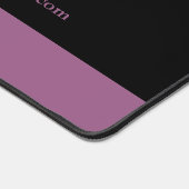 抽象芸術パープルドッグポーペットグルーミングサービス デスクマット (コーナー)