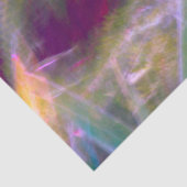 抽象芸術パープルピンクグリーンシックアカラフルート 薄葉紙 (詳細)