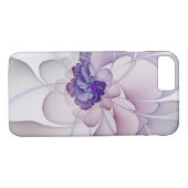 抽象芸術パープルフローラコケット Case-Mate iPhoneケース (裏面(横))