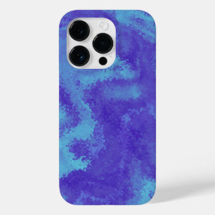 抽象芸術パープルブルー拡散 Case-Mate iPhone 14 PROケース