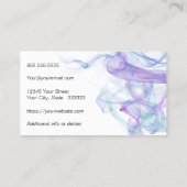 抽象芸術パープルヘイズ事業 名刺 (裏面)