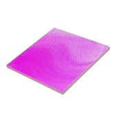 抽象芸術パープル波サーミックタイル タイル (側面)