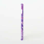 抽象芸術パープル液体大理石パーソナライズされた SAMSUNG GALAXYケース (右側)