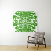 抽象芸術パームツリーズデザイン タペストリー (インサイチュ(横))