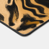 抽象芸術ヒョウ印刷 デスクマット (コーナー)