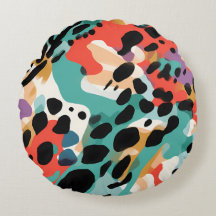 抽象芸術ヒョウ柄