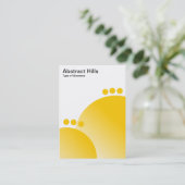 抽象芸術ヒルズ – 琥珀 名刺 (スタンド正面)