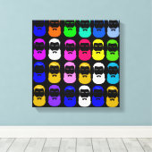 抽象芸術ビアズキャンバスプリント キャンバスプリント (インサイチュ (ウッドフロア))