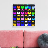 抽象芸術ビアズキャンバスプリント キャンバスプリント (インサイチュ (リビング))