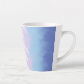抽象芸術ビエンダープライドフラグ カフェラテマグ (右)