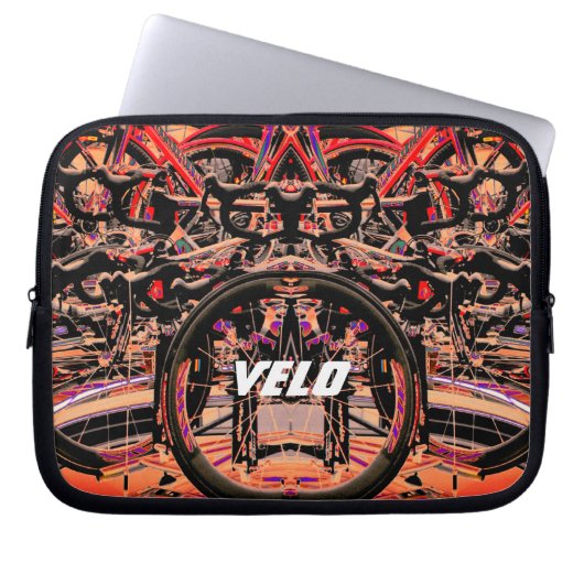 抽象芸術ビークススリーブ ラップトップスリーブ (正面)