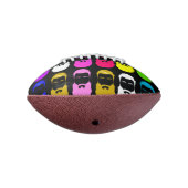 抽象芸術ビーズミニサッカー アメリカンフットボール (回転270)