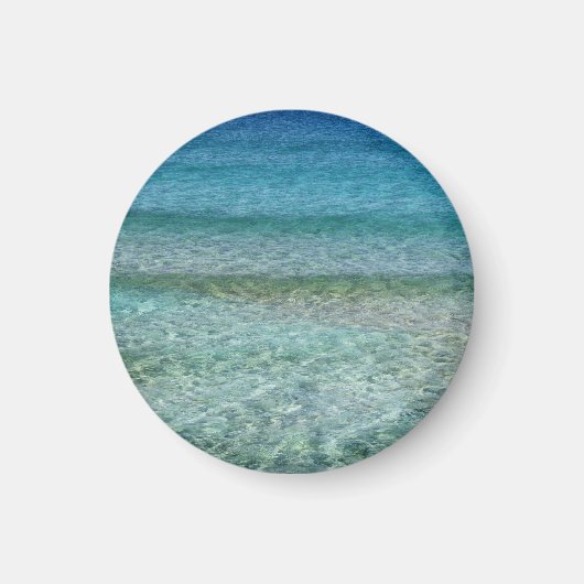 抽象芸術ビーチの背景42 マグネット (正面)