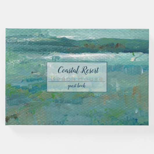 抽象芸術ビーチアートバケーションレンタルゲストハウス ゲストブック (正面)