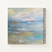 抽象芸術ビーチアート引用文 ノートブック (裏面)