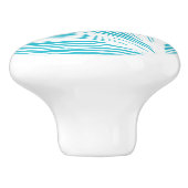 抽象芸術ビーチホタテ セラミックノブ (側面)