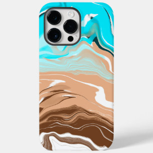 抽象芸術ビーチ流体アート Case-Mate iPhone 14 PRO MAXケース