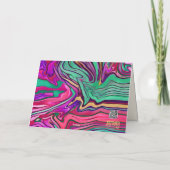 抽象芸術ピカラフルッモダンク カード (裏面)