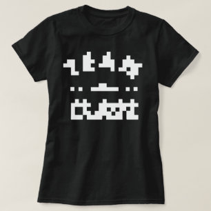 抽象芸術ピクセルチーム Tシャツ