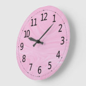 抽象芸術ピンエレガントク液体大理石アートワーク|ラーグ ラージ壁時計 (傾斜)