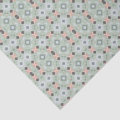 抽象芸術ピンクとグリーンのティッシュペーパー 薄葉紙 (詳細)