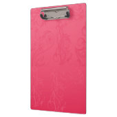 抽象芸術ピンクのクリップボード クリップボード (左)