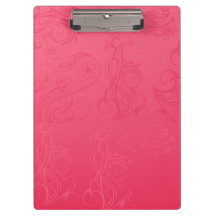 抽象芸術ピンクのクリップボード