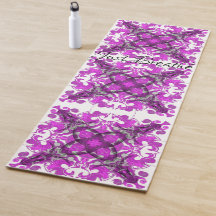 抽象芸術ピンクのマンダラサイケデリック、蝶