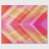 抽象芸術ピンクの幾何学的背景 ラッピングペーパー (フラット)
